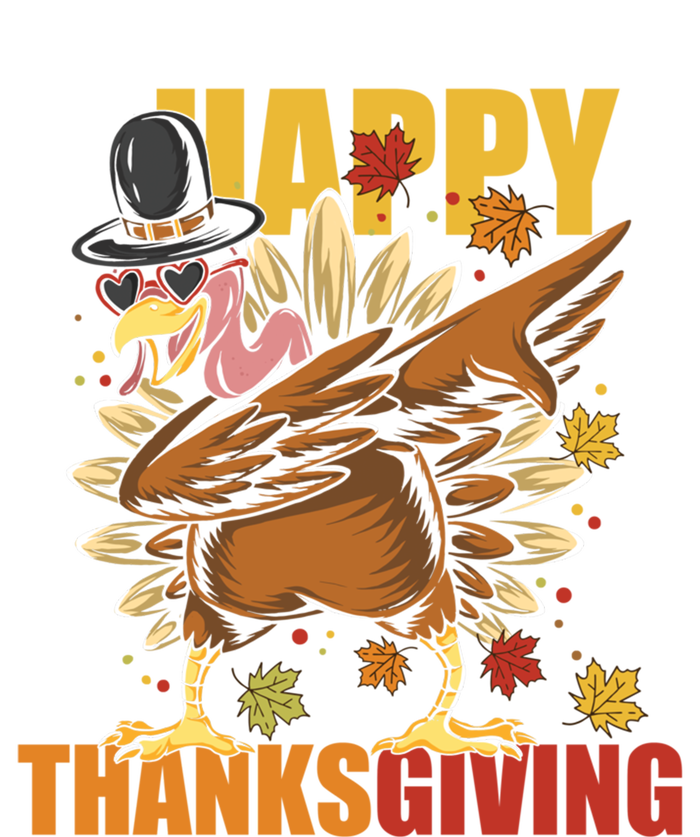 Funny Dabbing Turkey Happy Thanksgiving Day Great Gift T-Shirt