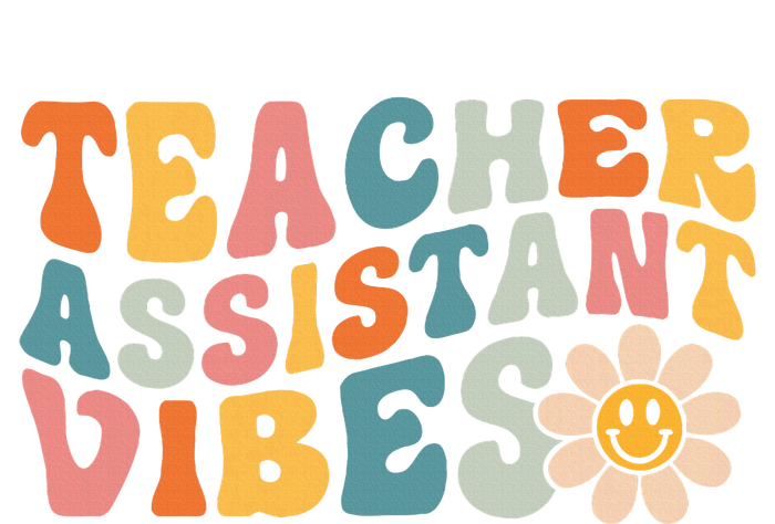 Teacher Assistant Vibes School Teacher Assistant T-Shirt