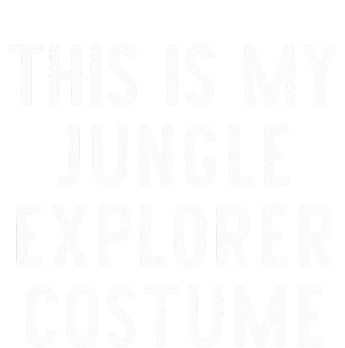 This Is My Jungle Explorer Halloween Costume Lazy Easy Womens Cotton Relaxed Long Sleeve T-Shirt