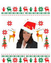 Kamala Harris Ugly Christmas Merry Xmas Comma La Cool Gift Zip Tote Bag