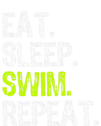 Eat Sleep Swim Repeat Swimming Swimmer Funny Cool T-Shirt