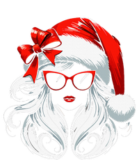 Female Santa Hat Sunglasses Grandma Mom Girl Christmas Mousepad