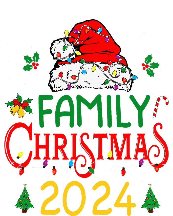 Family 2024 Christmas Matching Outfits Team Santa Elf Squad T-Shirt