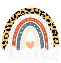 Thankful Thanksgiving Rainbow Leopard Print 2024 Mesh Reversible Basketball Jersey Tank