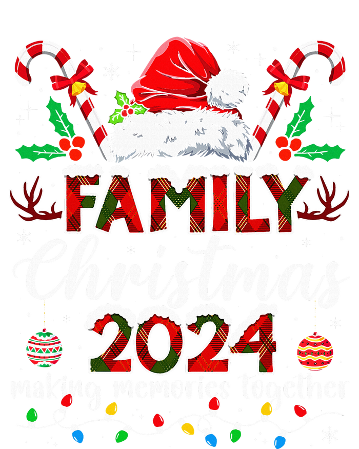 Family Christmas 2024 Matching Squad Santa Elf Funny Xmas Premium Hoodie