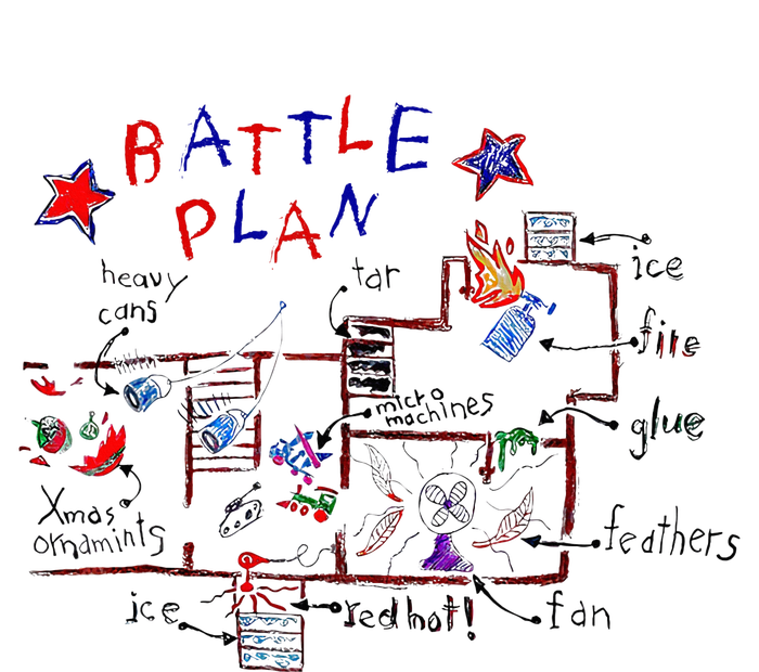 Battle Plan Christmas Home Hand Dawn Alone Xmas Magnet