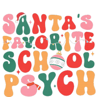 SantaS Favorite School Psych Christmas Psychologist Tall Hoodie