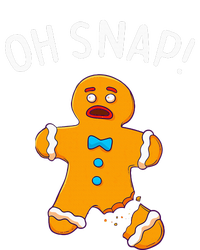 Gingerbread Man Oh Snap Christmas Funny Cookie Baking Gift Short Sleeve Toddler Fine Jersey T-Shirt