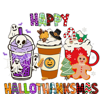 Happy Hallothanksmas Halloween Thanksgiving Christmas Coffee Magnet