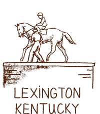 Statue Of Secretariat Lexington Kentucky V-Neck T-Shirt