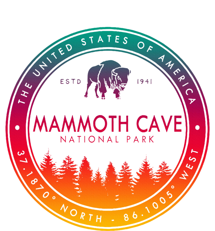 Mammoth Cave National Park Kentucky Cooling Performance Long Sleeve Crew