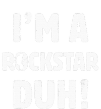 IM A Rockstar Duh Easy Halloween And Christmas Gift Sustainable Knit Beanie