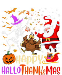 Happy Hallothanksmas Skeleton Pumpkin Turkey Santa Dancing Wool Snapback Cap