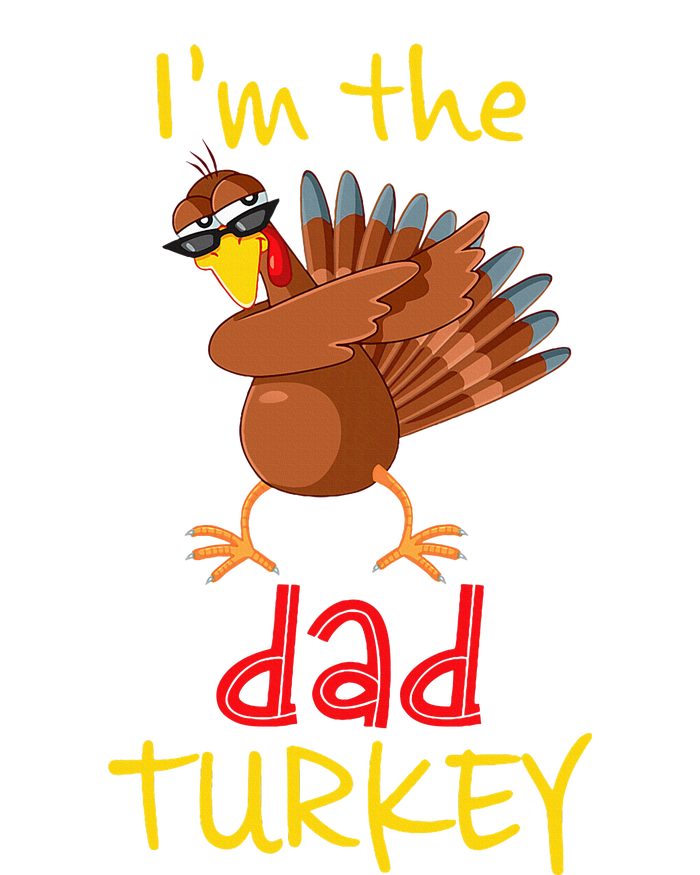 Dad Turkey Matching Family Group Thanksgiving Party T-Shirt