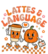 Speech Therapy Autumn Pumpkin Lattes And Language T-Shirt