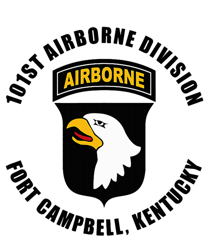 101st Airborne Division Fort Campbell Kentucky Emblem Kids Hoodie