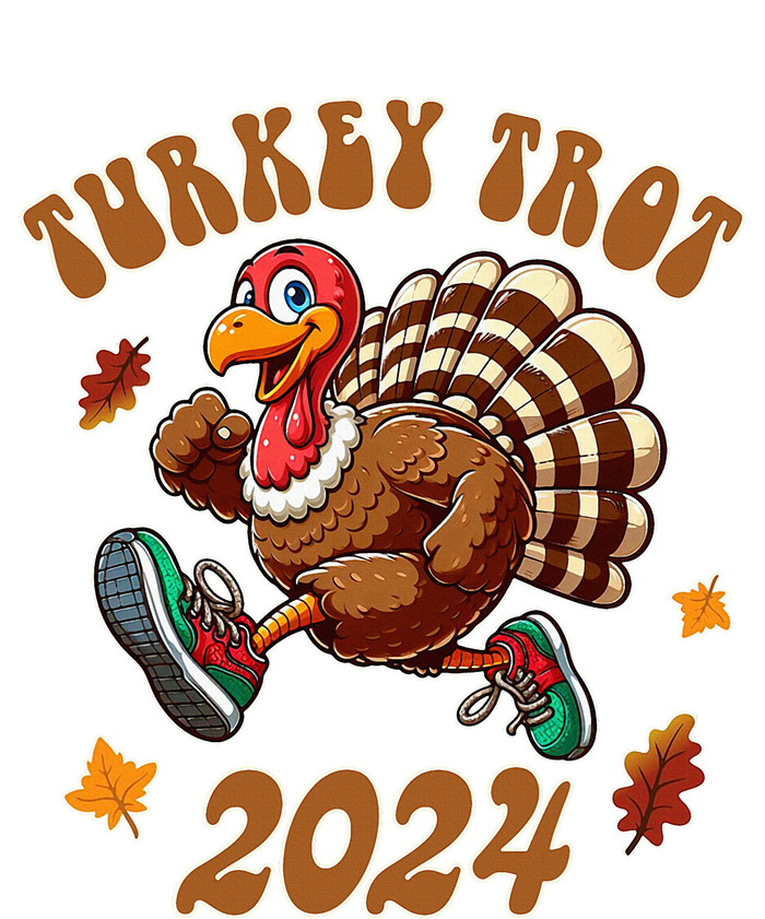 Happy Thanksgiving Day Running Turkey Funny Turkey Trot 2024 Toddler Sweatshirt