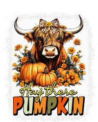 Hay There Pumpkin Highland Cow Thanksgiving Fall Autumn T-Shirt