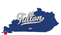 Fulton Kentucky Ky Map T-Shirt