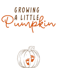 Growing A Little Pumpkin Fall Maternity Thanksgiving Baby Cooling Performance Crew T-Shirt