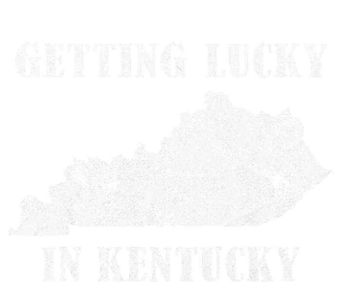 Getting Lucky In Kentucky Distressed Kentucky T-Shirt