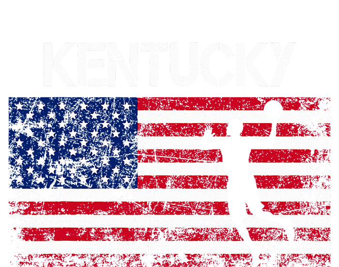 Kentucky Basketball Players American Flag T-Shirt