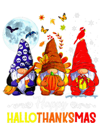 Halloween Thanksgiving Christmas Happy Hallothanksmas Gnomes Canvas