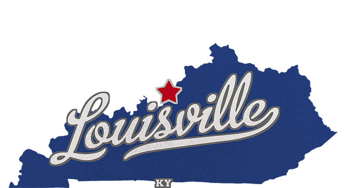 Louisville Kentucky Ky Map Tank Top