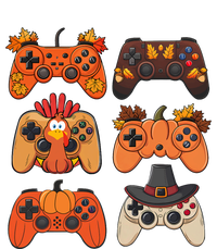 Thanksgiving Fall Gaming Controllers Turkey Funny Boy Gamer T-Shirt