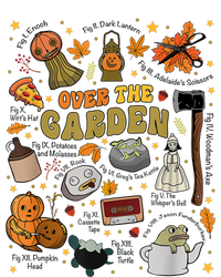 Over The Halloween Garden Wall Pumpkin Fall Thanksgiving T-Shirt