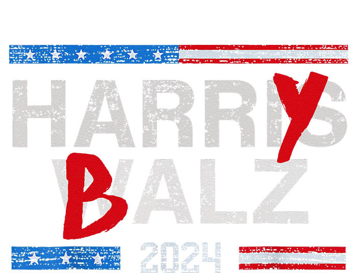 Harry Balz 2024 Funny Kamala Harris And Tim Walz 2024 Gift Coaster