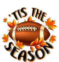 Tis The Season Pumpkin Leaf Fall Thanksgiving Football T-Shirt