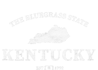 Kentucky The Bluegrass State Womens California Wash Sweatshirt