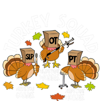 Turkey Squad Slp Ot Pt Therapy Team Fall Thanksgiving T-Shirt