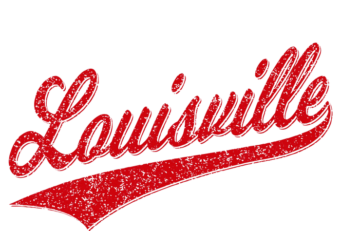 Louisville Kentucky Varsity Script Classic Sports Jersey T-Shirt