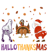 Funny Halloween Thanksgiving Christmas Happy Hallothanksmas Gift 16 in Basic Backpack