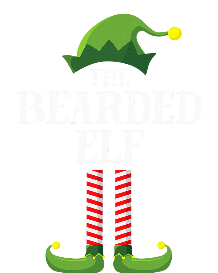 Bearded Elf Matching Family Group Christmas Party Elf T-Shirt