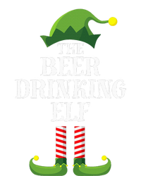 Beer Drinking Elf Matching Family Group Christmas Party Pj T-Shirt