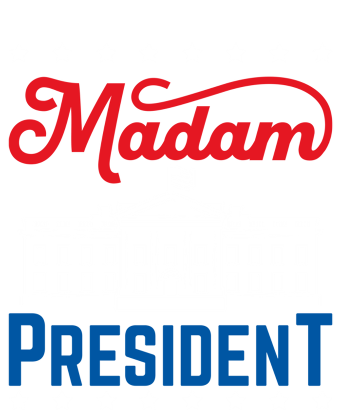 Madam President Colorful White House First Gift Zip Tote Bag