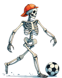 Skeleton Soccer Halloween Costume Funny Women's Pullover Hoodie