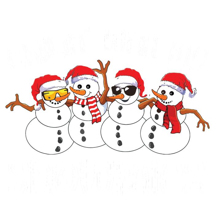 Snowman Christmas Chillin With My Snowmies Ugly Gift T-Shirt