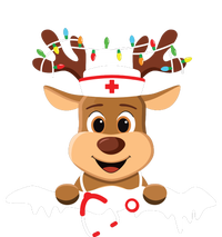 Christmas Nurse Love Nicu Rn Er Santa Reindeer Nurse Hat Elf Yupoong Adult 5-Panel Trucker Hat