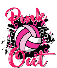 Out Volleyball Ribbon Breast Cancer Awareness T-Shirt