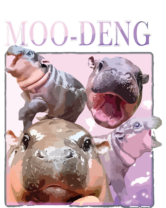 Moodeng The Famous Baby Pigmy Hippo Moodeng Baby Long Sleeve Bodysuit