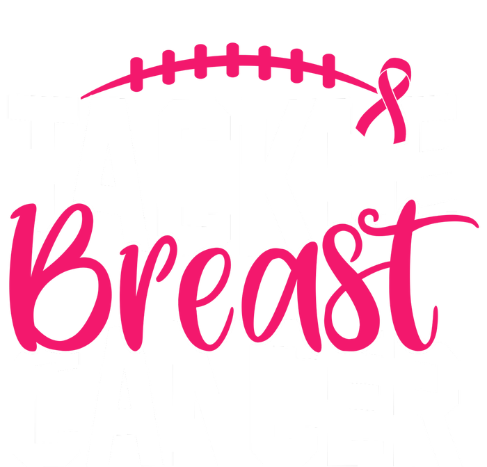 Tackle Breast Cancer Awareness Football Fan Long Sleeve Pajama Set