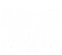 FrostyS Snowflake Cafe Vintage Christmas Sign T-Shirt