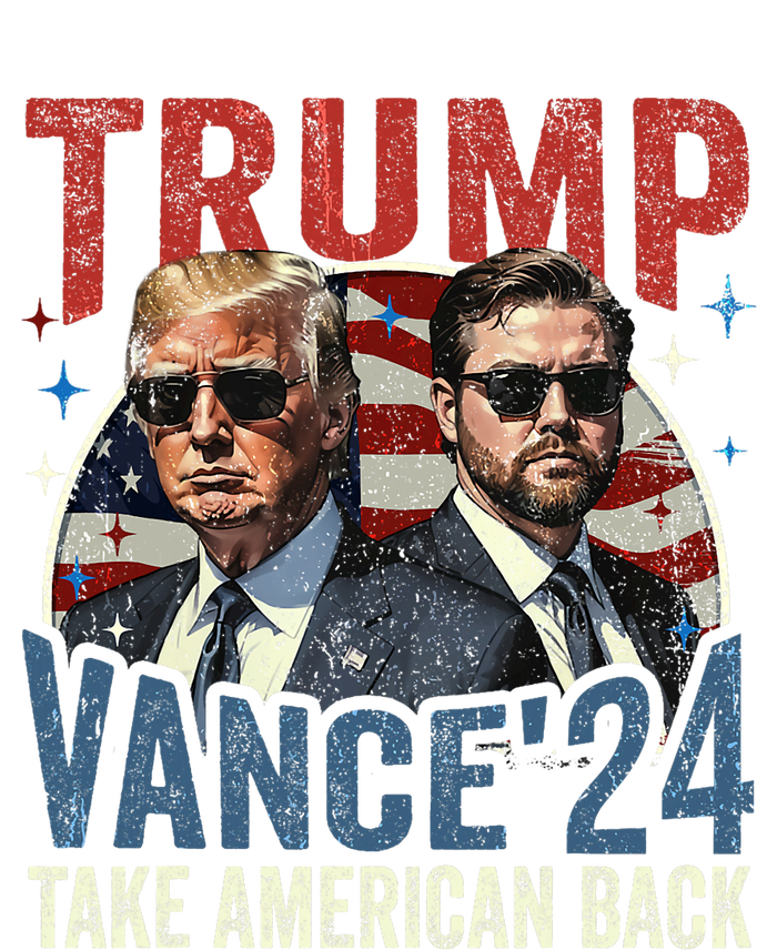 Trump Vance 2024 Donald Trump J.D. Vance Take America Back Women's Long Sleeve Flannel Pajama Set 