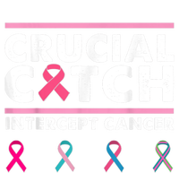 Breast Cancer Awareness Crucial A Catch Intercept Cancer Tall T-Shirt