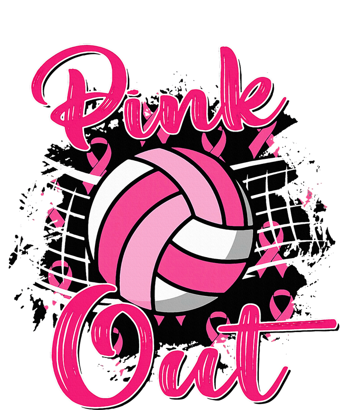 Out Breast Cancer Awareness Volleyball T-Shirt