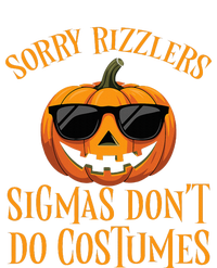 Sigmas Don’T Do Costumes Funny Halloween Spooky Pumpkin T-Shirt